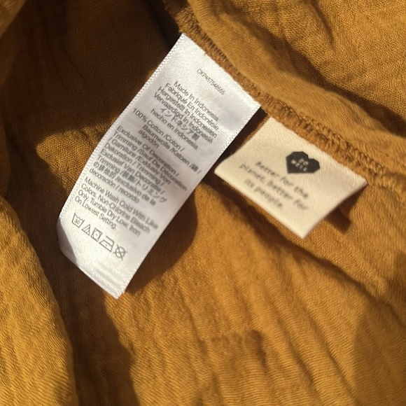 Madewell, double smocked Mini skirt - Picture 4 of 4